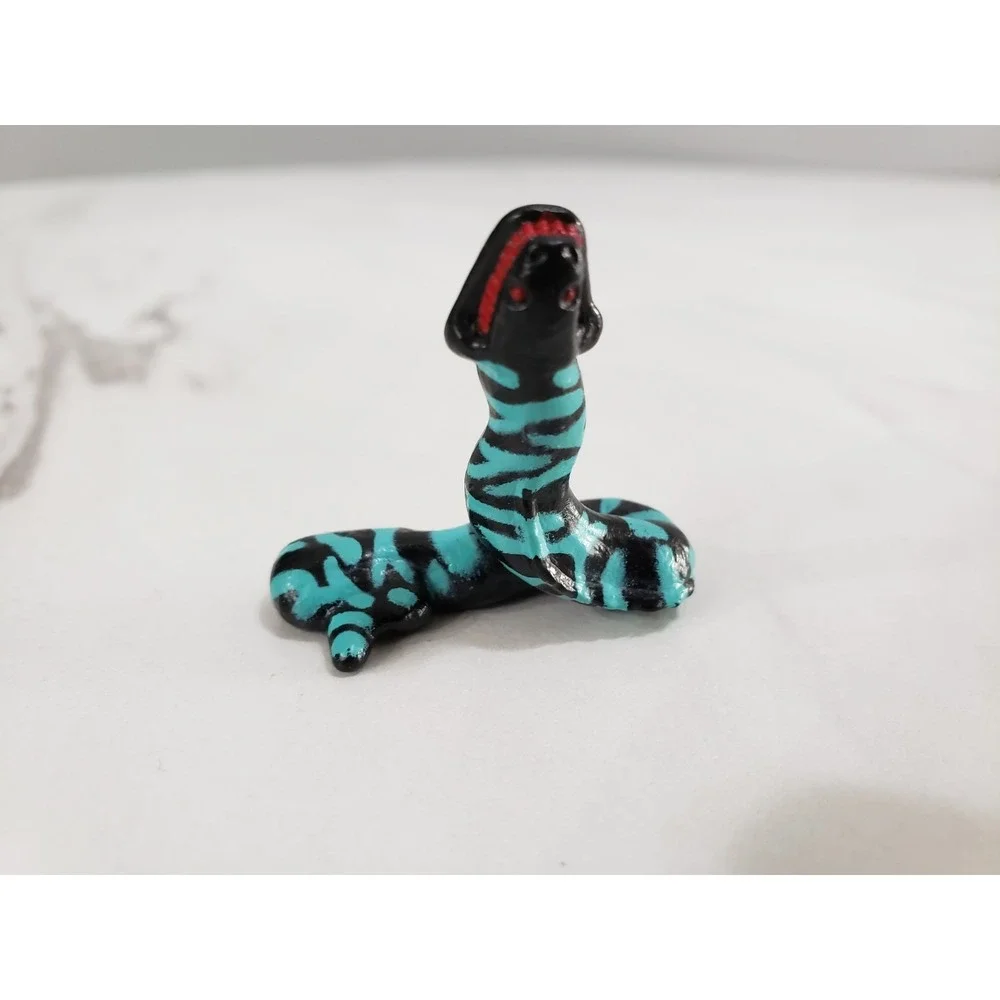 Replacement 1992 Mighty Max Pulverises Sea Squirm Snake Figure Bluebird Toy Head